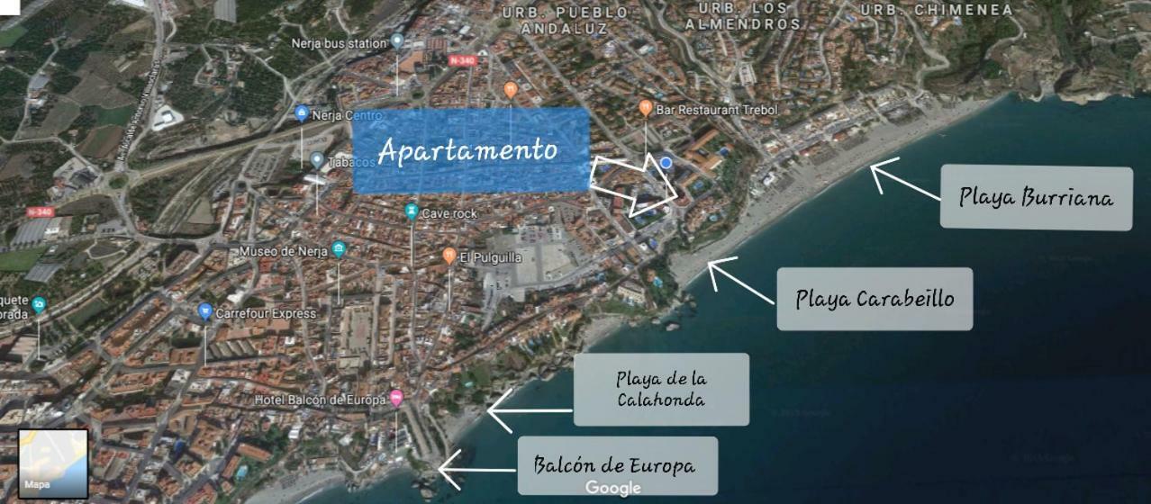 Apartamento Bahía 327 Apartment Nerja Bagian luar foto